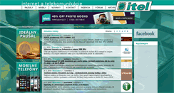 Desktop Screenshot of itel.sk